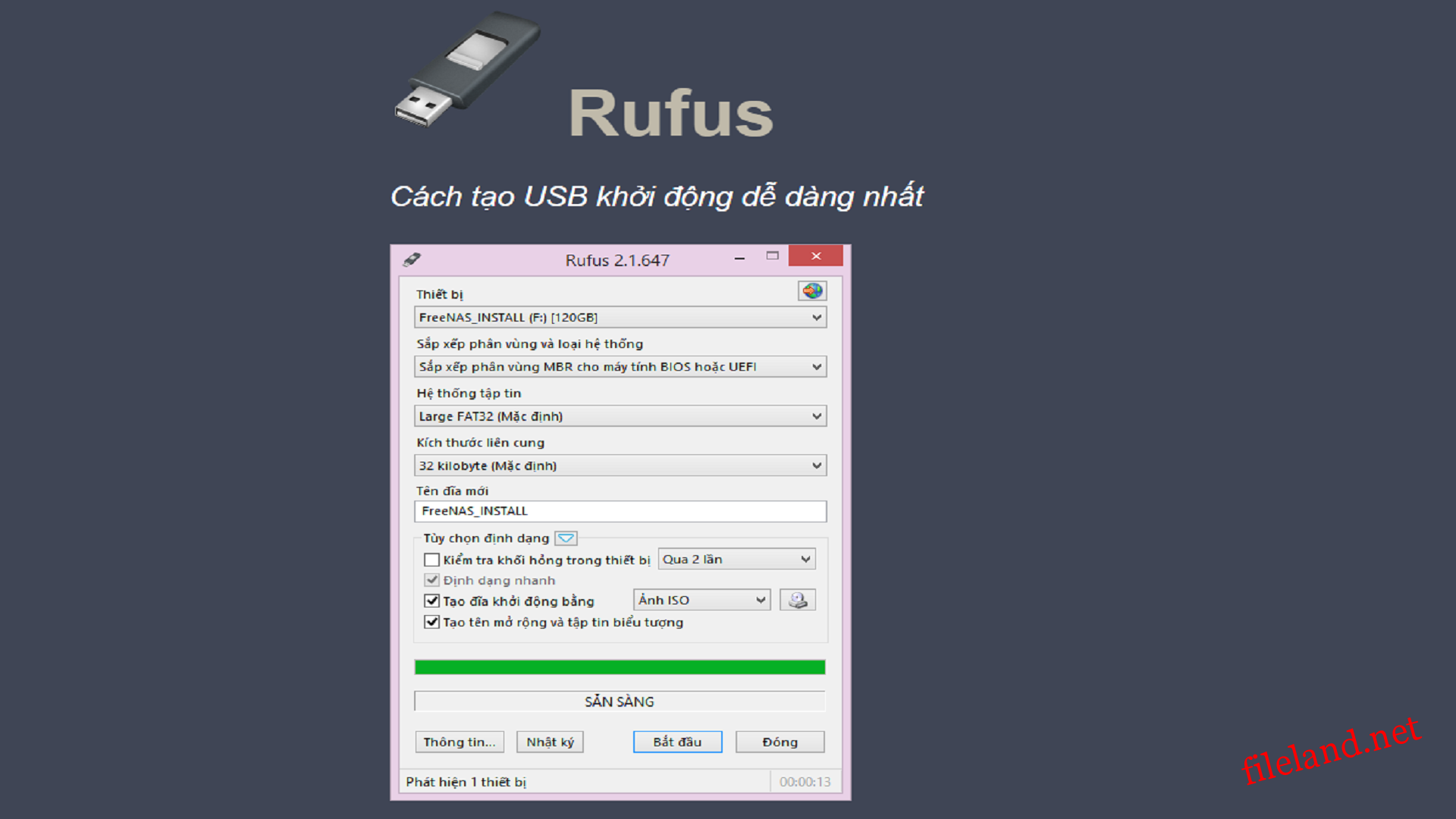 Cách tạo USB cài Windows và Linux chuẩn UEFI và Legacy bằng Rufus